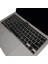 MacBook Klavye Koruyucu M1 Kılıf Silikon Film Us Ingilizce Amerikan-Return-Enter-Için Türkçe Q Baskı Air M1 13INÇ A2337,A2179 Touch Id Uyumlu, Ultra Ince Yıkanabilir Siyah 1