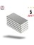 Magneteksan Neodyum Mıknatıs Dikdörtgen 20X10X2 mm (5 Adet Set) 2