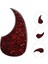 Kalın Pickguard Akustik Gitar GQ457 Akustik/elektrik Çizilmeye Dayanıklı Dekoratif Desenli Kendinden Yapışkanlı Gitar Pickguard 5