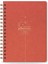 Spiralli Keten Süresiz Planlayıcı Ajanda Mercan 5