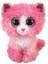 Reagan Pembe Kıvırcık Saçlı Kedi 15 cm 4