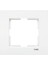 Karre 90960200 Tekli Beyaz Priz Çerçevesi 1