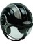 ZS-218A Motosiklet Kaskı Açık Kask Black M 5