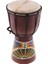 6in Afrika Djembe Davul El Oyması Katı-Ahşap -Cilt Geleneksel Afrika Enstrüman 4