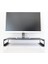Metal Monitör Standı - Siyah - Monitör Yükseltici - Laptop Standı - Organizer - SMS1BL 3