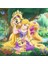 Puzzle 3X49 Parça Belle Cindirella Rapunzel Renkli 6+ 5