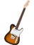 By Fender Debut Collection™ Telecaster® Electric Guitar, Laurel Fingerboard, White Pickguard, 2-Colour Sunburst 1