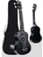 UKX-233BKT Siyah Concert Ukulele (Tuner Tel Askı Çanta Metod Pena) 2
