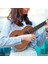 Tenor Akustik 26 Inç Ukulele 4 Strings Gitar Seyahat Ahşap Müzik Enstrüman 5