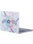 Macbook Air M1 Kılıf 13 Inç Uyumlu Beyin Desen Temalı Sert Plastik Uv Lazer Baskı Touchıd M1 Air A2337 A2179 A1932 Beyaz 3