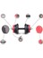 36 kg Dambıl Seti Kırmızı Siyah (2x 18KG) 1