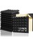 Kendinden Yapışkanlı 12 Paket Ses Geçirmez Köpük Paneller, 2"×12"×12" - Duvarlar Için Yüksek Yoğunluklu Ses Geçirmez Köpük Paneller - Alev Geciktirici Akustik Köpük - Gürültü Siyah 12'li Paket 1