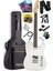 TLX-50WH Tele Kasa Gül Klavye 2 Single-Coil Manyetik Elektro Gitar 1