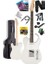 TLX-50WH Tele Kasa Gül Klavye 2 Single-Coil Manyetik Elektro Gitar 2