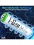 B138 2 Adet Aa 2700 Mah Şarj Edilebilir Kalem Pil 1.2V Ni-Mh Şarjlı Pil 3