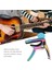 Gitar Için Kapo, Metal Gitar Kaposu, Akustik, Elektro Gitar, Bas, Ukulele, Mandolin ve Banjo Için Ses Ayarlama Aleti, 7,3 x 8,5 x 1,3 cm / 2,9 x 3,3 x 0,5 Inç 5
