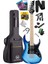 DE-150BL Maple Klavye Hh Manyetik Yüksek Kaliteli Elektro Gitar Seti 1