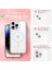 Ciel By Cyrıll iPhone 14 Pro ile Uyumlu Kılıf Shine Mag Magsafe Özellikli 360 + Cam Ekran Koruyucu (2 Adet) Rose Glitter - ACS05021 2