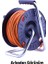 IP20 Plastik Makaralı Seyyar 4 Prizli Uzatma Kablosu 3x2.5 mm Cca Kablo 30 Metre Termal Sigorta 5