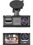 Dash Cam Full Hd Araç Içi Kamera Ön Arka ve Iç Kayıt 3 Kamera Gece Görüşlü G Sensör Geniş Açı 1