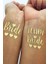 Bride To Be Gold Altın Renk Geçici Dövme 1 Bride 5 Team Bride Bekarlığa Veda Partisi 2