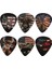 Ince Gitar Seçtikleri Klasik Üçgen 0.96MM Gitar Mızrak Akustik ve Elektro Gitar Enstrüman Aksesuarları (Amerikan Bayrağı Hayvan) 1
