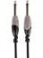Siyah-Gri 3 Metre Gitar Enstrüman Kablosu Kozmos 2