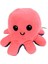 Mood Değiştiren Peluş Ahtapot 20 Cm. Pembe - Mavi 4