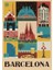 - 39847 - Style In The City Puzzle Barcelona - 1000 Pezzi - Puzzle Adulti, Puzzle Città, Illustrazioni D'autore, Verticale, Divertimento Per Adulti, Made In Italy 2