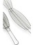 Paslanmaz 304 Krom Çelikten Balık Izgarası 43 cm x 15 cm x 2 cm 4