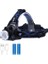 Poyraz Şarjlı LED Kafa Feneri Ayarlanabilir Zoom Özellikli 3 Modlu Beyaz Işık Outdoor Kafa Lambası IP44 300 Lümen Kamp,balıkçılık,tamirat,koşu,yürüyüş Için 9123 5
