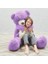 Özel Hediye - 140 cm Papyonlu Peluş Ayıcık... 140CMAYI (Mor) 4
