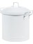 Concept Mini Çöp Kovası Mat Beyaz 3.5 Lt 2