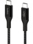 Boostcharge Usb-C - Usb-C Şarj Kablosu, Hızlı Şarj Kablosu, 240 W Power Delivery, Usb-If Sertifikalı, iPhone 15, MacBook Pro, Chromebook, Samsung Galaxy, iPad ile Uyumlu, 1 M – Siyah 1
