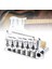 Tremolo Köprüsü, 54MM Dize Aralığı Elektro Gitar Köprüsü, Çinko Alaşım Profesyonel Guitar Tremolo Ünitesi 6 Dize Stratocaster Gitar Tail Piece Değiştirme 5