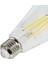 CT-4353 Rustik Fılament LED Ampul Nostalji 8W 6400K Beyaz [uzun] E27 (3 Adet) 2
