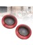 Hoparlör -Mesh Izgara Kapağı, 54 -Mm Loudspeaker Yuvarlak Izgara Kapak Koruyucusu 2pcs Metal Efekti Araba Için Dirençli (Kırmızı) 2