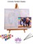 Baskılı Sayılarla Boyama Hobi Seti 40X50 Cm: Vazodaki Güller 2