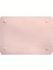 Skin Pro MacBook Air 13.6 M2 M3 M4 ve Pro 14.2 M1 M2 M3 M4 Uyumlu Deri Laptop Kılıf Ultra Ince Zarf Tipi Pembe 2