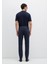 Milan Mavi Black Koyu Mavi Gabardin Pantolon 0081090690 4