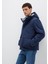 Kapüşonlu Lacivert Mont 0110667-80872 3