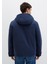 Kapüşonlu Lacivert Mont 0110667-80872 5