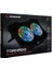 Ad-Rc9 Tornado Siyah 115-115 -15MM (2 Adet) Fanlı 10''-18'' Rgb Işıklı Notebook Soğutucu Stand 5