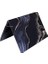 Macbook Air M1 Kılıf 13 Inç Uyumlu Sert Kapak Koruyucu Darbe ve Çizilme Önleyici Uv Lazer Basklı Mermer Desenli Kapak Touchıd M1 Air A2337 A2179 A1932 Siyah 3