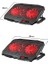 Speeder Sx-15 4 Adet Fanlı 9"-17" Inç Ledli LCD Kontrol Panelli Standlı Notebook Laptop Soğutucu 5