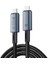 40GBPS 240W 4.0 Thunderbolt Type-C To Type-C Şarj, Data ve 8k 60Hz Görüntü Aktarım Kablosu Tip C 1 Metre ZR852 1