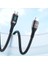 100W 5A Qc4.0 Dijital LED Ekranlı E-Mark Çipli USB Pd Type-C Hızlı Şarj ve Data Kablosu 2 Metre 2