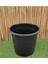 Üretim Saksısı 2 Adet 12 Lt 26X26 cm Plastik Saksı Siyah Üretim Saksı Bitki Saksısı 1