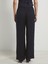 Yeni Sezon Standart Fit Düz Geniş Paça Kadın Pantolon 5