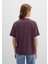 Biskilet Yaka Mor Basic Tişört 1600955-70434 4